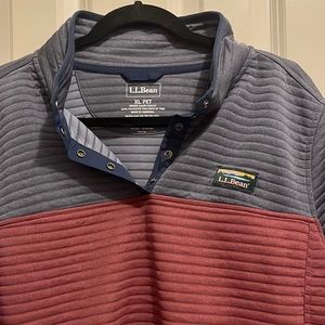 LLBean Airlight Colorblock Pullover XLP